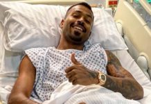 Brazilian model ask Hardik Pandya a hilarious question on his 80 Lac Watch