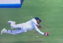 Watch Video | Wriddhiman Saha takes another blinder catch on Day 4