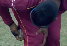 Watch Video | Nicholas Pooran tries to ball tamper aganist Afghanistan Nicholas Pooran ball tampering, ball tampering, pooran ball tampering