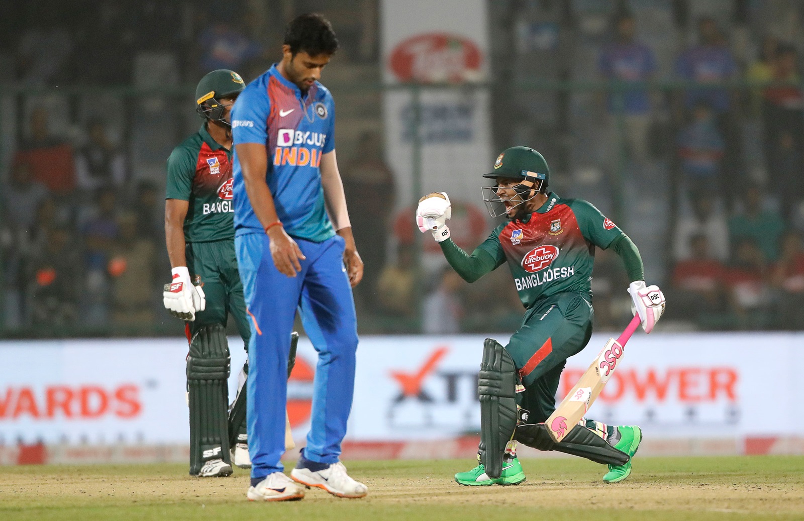 Bangladesh wins against India at Delhi
