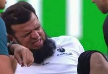 Watch: Umpire Aleem Dar completes hat-trick of injuries in Australia vs New Zealand Test Umpire Aleem Dar injured in first test vs New Zealand