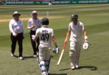 WATCH: Steve Smith engages in an arguement with the umpire Nigel Llong Steve Smith engaged in heated in an argument with umpire