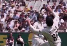 Watch: Henry Nicholls takes a brilliant catch to dismiss Steve Smith Steve Smith got out on 2nd day of 2nd test match against New Zealand