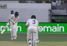 Watch: Ross Taylor ‘brutally hurts’ Kane Williamson with his own shot Kane Williamson hurt by Ross Taylor shot in 1st test match at Perth