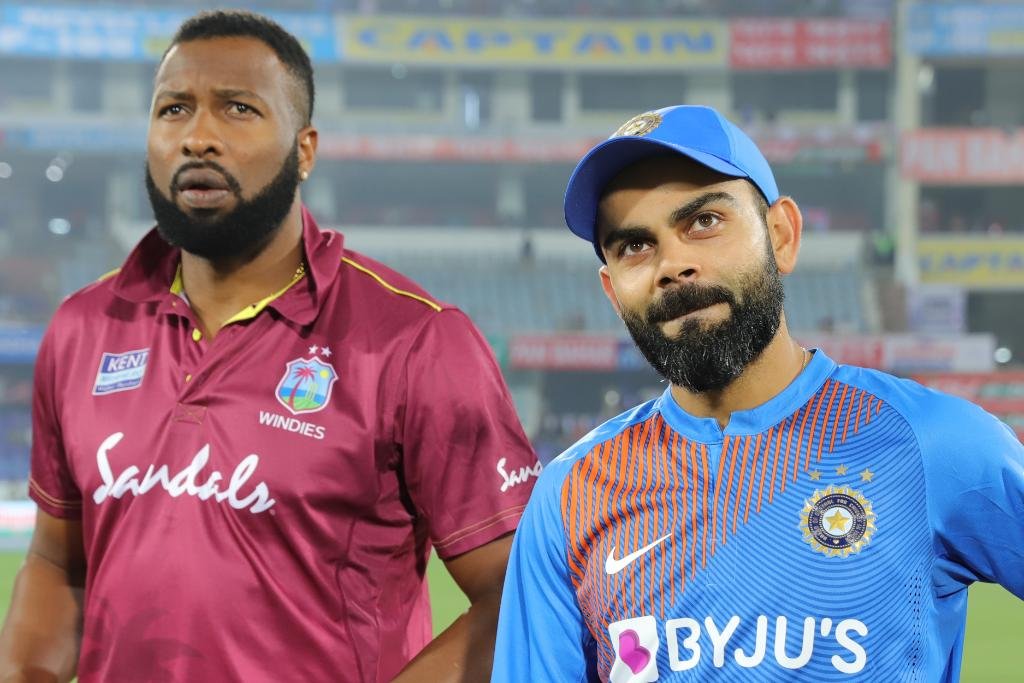 India vs West Indies first T20I at Hyderabad, 2019