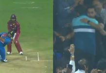 Watch : Cricket fans take two magnificent catches in the crowd during India vs West Indies 1st T20I Cricket fans take two magnificent catches in the crowd during India vs West Indies 1st T20I