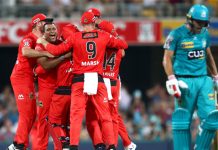 Watch: Brisbane Heat lose 10 wickets for just 36 runs as Melbourne Renegades dismantle AB de Villiers and co. brisbane heat collapse bbl 2020