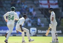 Watch: Kagiso Rabada Banned for 1 test match after aggressive celebration Kagiso rabada celebrates after taking wicket of joe root