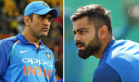 ms dhoni and virat kohli, virat and dhoni, kohli dhoni