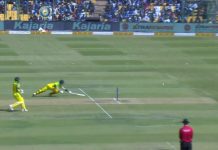 Watch: A disastrous run out between Steve Smith and Aaron Finch steve smith and aaron finch run out, steve smith run out, aaron finch run out