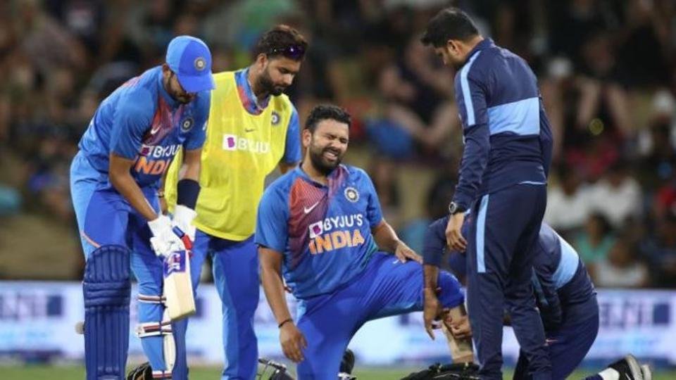 Rohit sharma injured vs New Zealand, New Zealand vs India