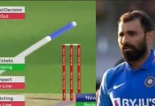 Watch: Mohammed Shami’s weird celebration after dismissing Henry Nicholls in NZ vs IND first ODI