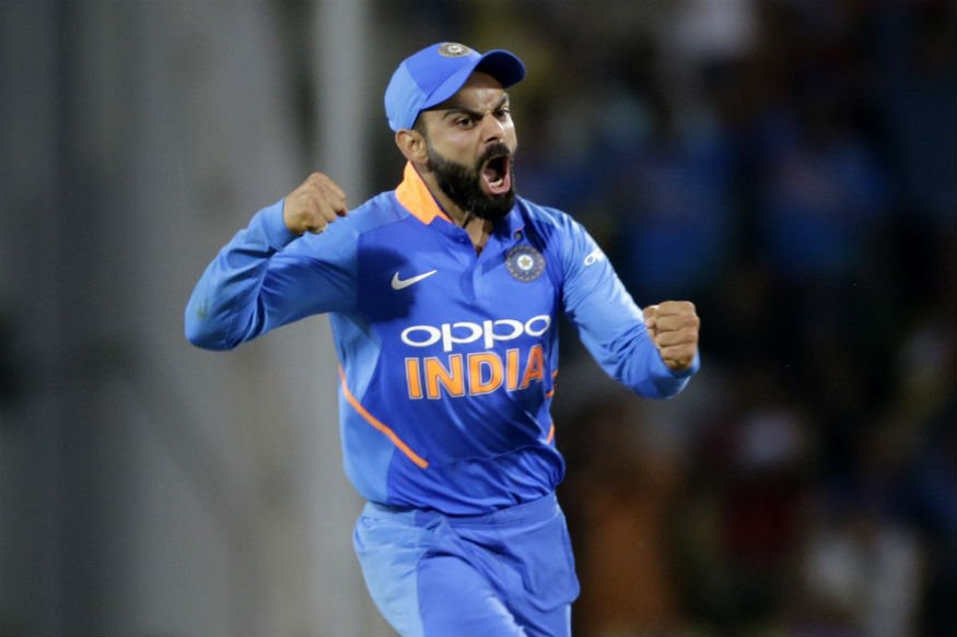 Virat Kohli angry celebration