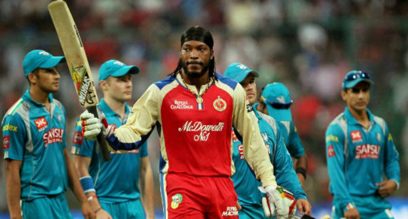 Chris Gayle, chris gayle 175, Most sixes in an inning in IPL by the team, most sixes in ipl team