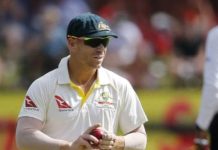Warner said on the use of spit on the ball, ‘I don’t think it should be a problem’ David Warner in Test Cricket