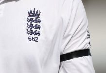 England team to wear armband in test series vs West Indies England test team wearing armband