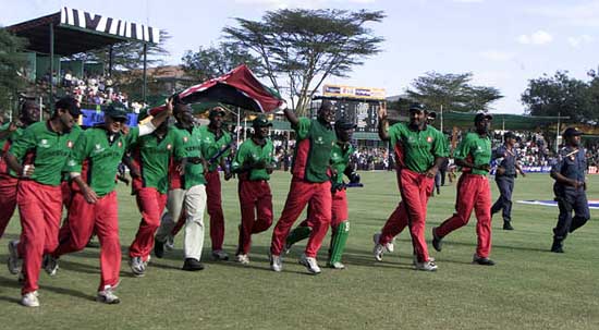 Kenya beat Sri Lanka in 2003 World Cup