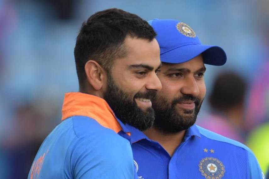 Virat Kohli and Rohit Sharma, Indian team split captaincy