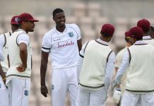 West Indies beat England in the first test match at Southampton West Indies team vs England in the first test match at Southampton