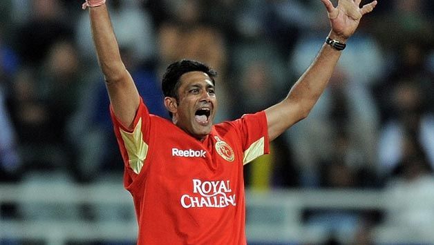 Anil Kumble took 5 wickets for just 5 runs against Rajasthan Royals in IPL 2009, anil kumble 5/5 ipl, anil kumble 5 wickets in ipl, anil kumble 5/5, anil kumble 5/5 video