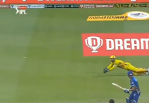 Watch: Full stretch catch from MS Dhoni to dismiss Krunal Pandya MS Dhoni catch of Krunal Pandya