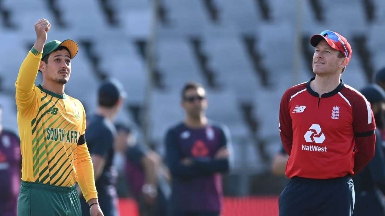 Quinton De Kock and Eoin Morgan