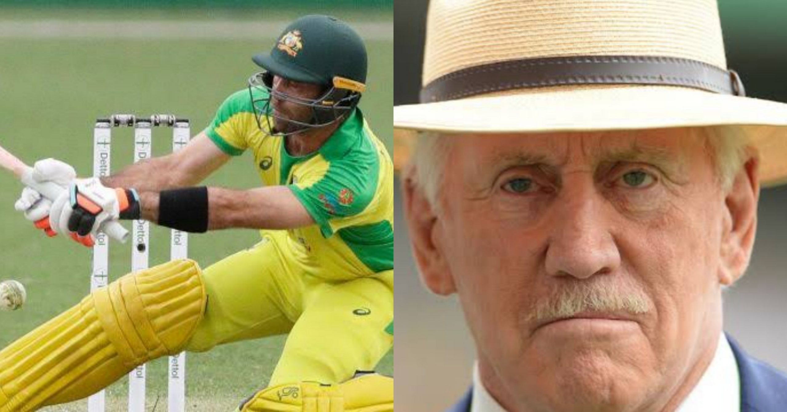 Glenn Maxwell and Ian Chappell, Glenn Maxwell playing switch hit ian chappell