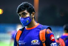 IPL 2021 bio-bubble gets more strict as outside food banned and more tests. Jasprit Bumrah IPL mask