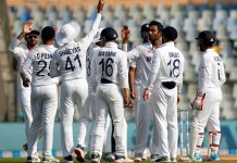 Most consecutive test series win at home Indian Test cricket team