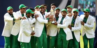 Teams Playing All Editions of the ICC Champions Trophy (1998–2025) Pakistan Winner of Champions Trophy 2017